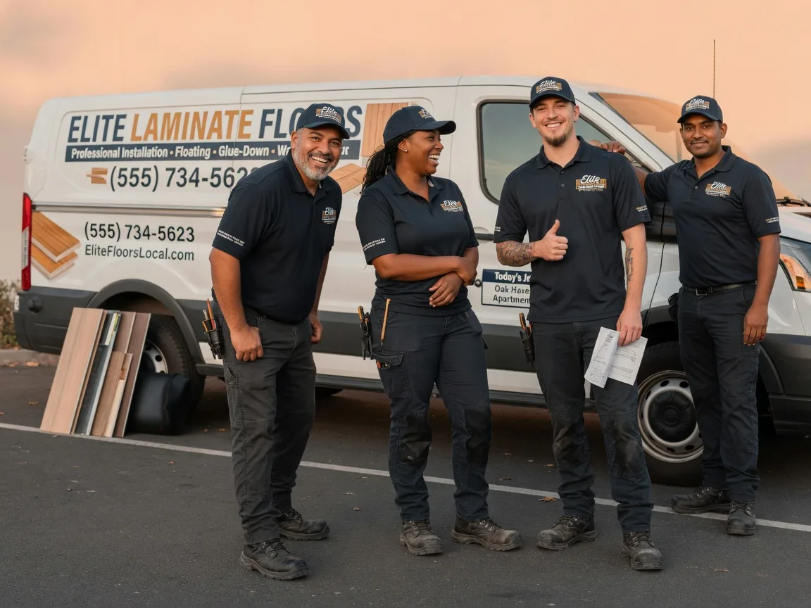 Laminate flooring installation company in Steger, IL